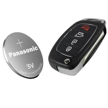 Imagem de Bateria Chave Canivete Hyundai Hb20 Hb20s 4 Botões - Euro Importados