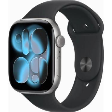 Imagem de Apple.Watch.Series.11 GPS Caixa cinzaespacial alumínio 42mm Pulseira e