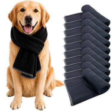Imagem de 10x Manta Cobertor Para Cachorro Gato Soft Mantinha Macia Grande Pet -