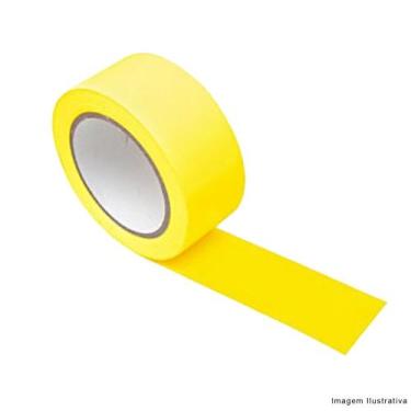 Imagem de Fita demarcação - PLASTICOR, Amarelo