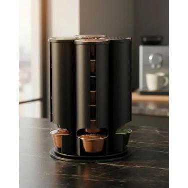 Imagem de Porta Cápsula Com Suporte Giratório Para Dolce Gusto - Tactic Lab
