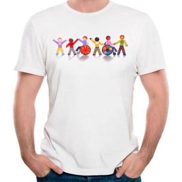 Imagem de Camiseta Educação infantil igualdade social inclusão