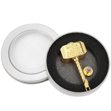 Imagem de TEUOPIOE Alloy Hammer Stress Relief Fidget Spinner Relief Stress Toy Fidget Spinner (Gold) para crianças acima de 3 anos