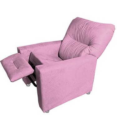 Imagem de Poltrona Reclinável Do Papai Extensão De Cílios Lorena Rosa