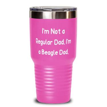 Imagem de Beagle Dog For Dog Dad, I'm Not a Regular Dad. I'm a Beagle Dad, Sarcasm Beagle Dog 850 g, copo isolado da Friends