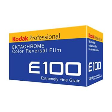 Imagem de Kodak Película de deslizamento colorida E100G da Ektachrome ISO 100, tamanho de 35 mm, exposição a 36, transparência