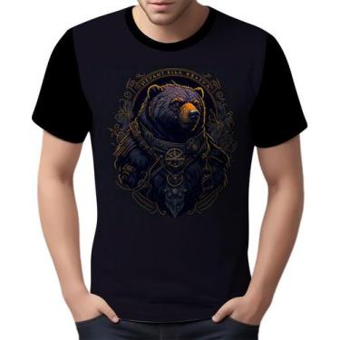 Imagem de Camisa Camiseta Estampada Steampunk Urso Tecnovapor Hd 18 - Enjoy Shop