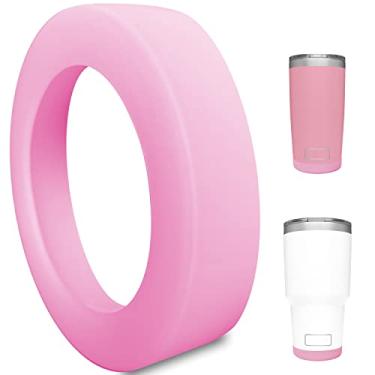 Imagem de Acessórios de bota de silicone para YETI Copo de 590 ml - Proteção de manga macia e menos ruído para xícara Yeti Caneca de café 850 g 590 ml - Pode ser lavada na lava-louças