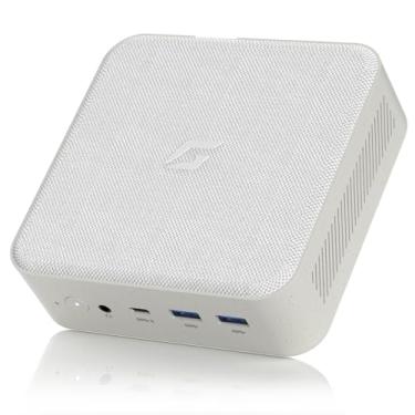 Imagem de CyberGeek Mini PC para jogos Dual LAN, Mini PC AMD Ryzen 7 5700U (8C/16T, até 4,3 Ghz) 16GB DDR4 RAM 2TB PCIe SSD Mini Computadores Win 11 Pro, Mini Desktop com tela tripla 4K