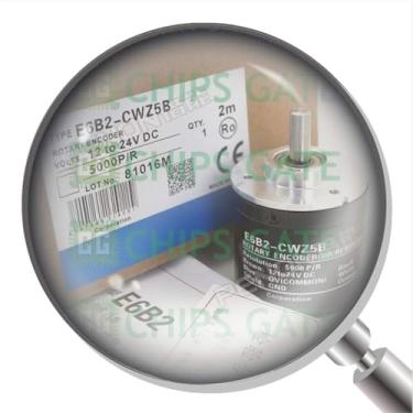 Imagem de E6B2-CWZ5B5000P-R 1Pcs New E6B2-Cwz5B 5000P/R Rotary Encoder E6B2-CWZ5B5000P-R
