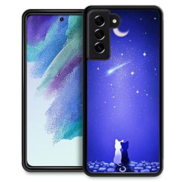 Imagem de ZHEGAILIAN Capa compatível com Samsung Galaxy S23, capa protetora à prova de choque de TPU macio antiderrapante compatível com Samsung Galaxy S23 de 6,1 polegadas