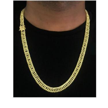 Imagem de Cordão Corrente Grumert Tripla 10Mm De Moeda Antiga - A.R Variedades M