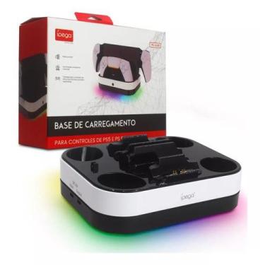 Imagem de Base Carregamento Controle P5 2 Controles e PS Portal PG-LC03 Ípega