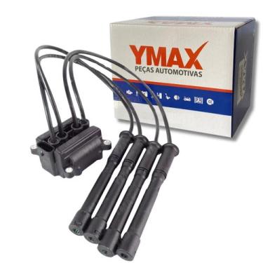 Imagem de Bobina Ignição 206 Clio Kangoo Twingo Sandero 4 parafusos - ymax