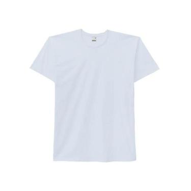 Imagem de Camiseta Masculina Malwee (1000004423) Algodão., XGG, Branco