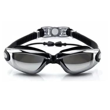 Imagem de Óculos de Natação Profissional Anti-Embaçamento, Com Protetor de Ouvido, Para Piscina e Mar