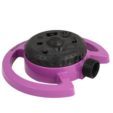 Imagem de Aquastar Aspersor de torre de 8 patt, aspersor de grama circular, irrigadores de jardim, irrigador de água de quintal pequeno