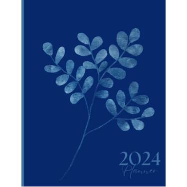 Imagem de 2024 Planner | Goals | Monthly Calendars | Priorities/ToDo Lists | Grateful Mentions | Scripture/Quote of the Month | Monthly Checklists | Notes Areas | Important Contacts | Passwords Log | 8.5x11