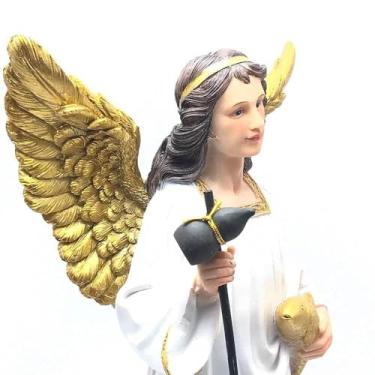 Imagem de Imagem Arcanjo São Rafael Resina Grande 43 Cm