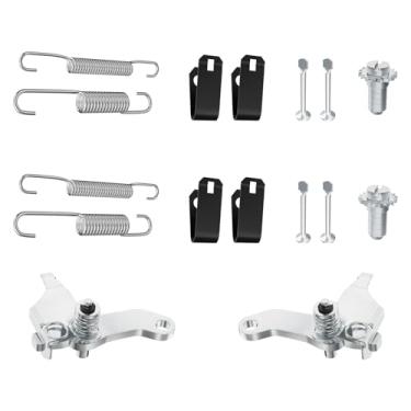 Imagem de CLUBRALLY Kit de reparo de sapatos de freio para carrinho de golfe, kit de freio de carro de clube para carro de clube DS 1995-Up & Precedent 2004-Up, OEM #101816301, 101815501/101815501,