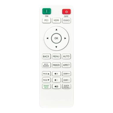 Imagem de RCX014 5J.JGV06.001 Controle remoto de substituição compatível com BenQ MX611 MW612 MS610 MU641 MX612 MX604 MW550 MW707 MX707 MS550 MX550 TH550 MH550 TH677 1ST Projetor Digital Home Sistema de cinema
