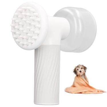 Imagem de Escova para Banho Espuma Pet Cao Gato Cachorro Animal de Estimaçao Dis