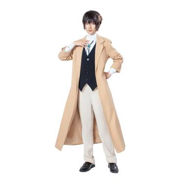 Imagem de OSIAS Women Anime Upgraded Dazai Osamu Cosplay Costume (L)