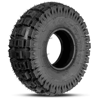 Imagem de GLDYTIMES Pneu externo off-road 3.00-4 260x85 adequado para Razor E300 E325, scooter elétrica EZip, kart off-road, quadriciclo, carrinho utilitário, pneus de caminhão de mão, substituição para 10x3