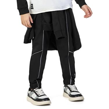 Imagem de CALÇA MENINO BOY MOLETOM PRETO LAMON-Masculino