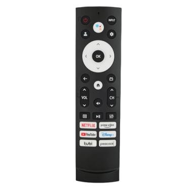 Imagem de Controle remoto de substituição IR ERF3M90H compatível com HISENSE Smart Android LED TV, para UHD 4K ULED Smart Google TVs, para séries de TV Mini-LED ULED 4K
