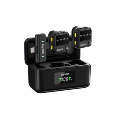 Imagem de Microfone Lapela, Microfone De Lapela Sem Fio, Microfone Para Celular Com à Prova De Vento, Lighting