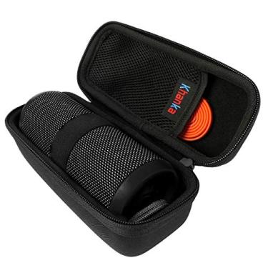 Imagem de khanka Capa rígida de substituição para caixa de som JBL Flip 3 / Flip 4 / Flip 5 / Flip 6 à prova d'água Bluetooth portátil à prova de respingos
