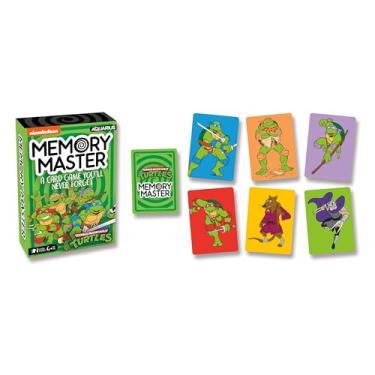 Imagem de AQUARIUS Teenage Mutant Ninja Turtles Memory Master Card Game - Fun Family Party Game for Kids, Teens & Adults - Entertaining Game Night Gift - Officially Licensed TMNT Merchandise