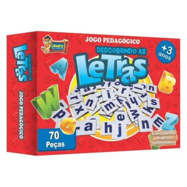 Imagem de Jogo Pedagógico Descobrindo As Letras - 1 Unidade