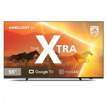 Imagem de Smart TV Philips Ambilight 55 4K Miniled Google TV Preto Bivolt