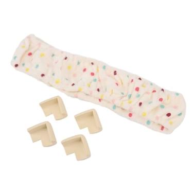 Imagem de LiebeWH Tampa de Estrutura de Flanela Faixa Elástica para a Estrutura do Bordado ， Tapete Tufting and Punch Agulha Etc 15,7 X 15,7 Polegadas (Bege)