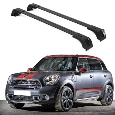 Imagem de ERKUL Barras transversais de rack de teto para Mini Cooper Countryman 2011-2016 | Barras transversais de alumínio anti-roubo para telhado, transportador de carga, bagagem, caiaque, canoa, bicicleta |
