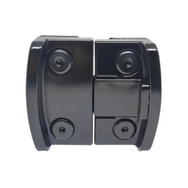 Imagem de Fechadura Janela Correr Vidro/Vidro Blindex Bate Fecha Preta