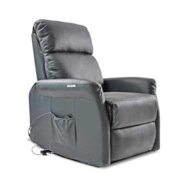 Imagem de Poltrona Leito Elevatória e Reclinável Elevamed Dellamed – com Controle Bivolt