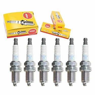Imagem de 6 peças de velas de ignição padrão NGK compatíveis com Mercedes-Benz E320 3.2L L6 1994-1997
