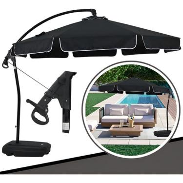 Imagem de Ombrelone Bel Búzios Luxo 3m Reclinavel Sombra Direcionável