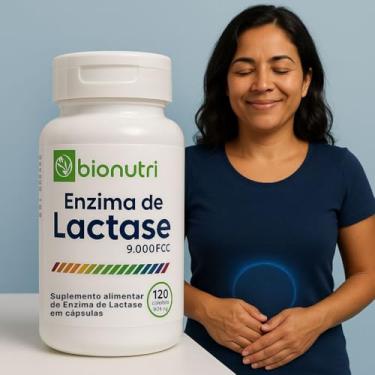 Imagem de Enzima Lactase 9.000fcc 120 Cápsulas Suplemento Alimentar