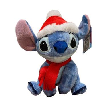 Imagem de Pelúcia Stitch de Natal 15cm Disney Original