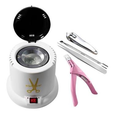 Imagem de Mini Estufa Esterilizador Para Manicure Alicate tesoura - NOVO SÉCULO