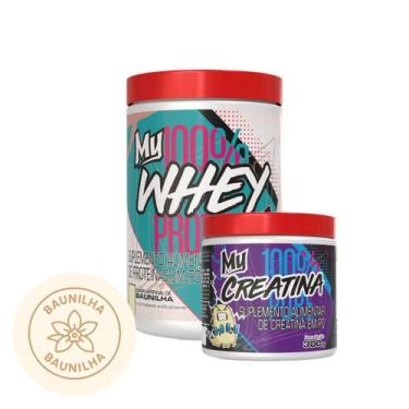 Imagem de Kit Creatina 300g + Whey Protein 900g - My Suplemento - My Suplementos