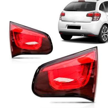 Imagem de Lanterna Traseira C3 2013 2014 2015 2016 Tampa - SP ACESSÓRIOS, Direit