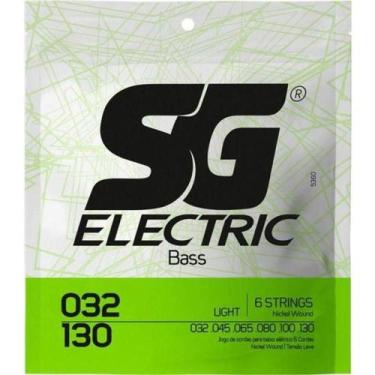 Imagem de Encordoamento Para Baixo 6 Cordas 0.32 Light Sg - SG Acoustic