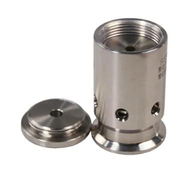 Imagem de Válvula de pressão ajustável de 3,8 cm OD 50,5 mm aço inoxidável 304 0-1/2/3 bar válvula de vácuo disjuntor de pressão WWECCQIJ (64 mm)