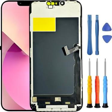 Imagem de Foufinin Kit de substituição de tela para iPhone 13 Pro Max para iPhone 13 Pro Max A2641 A2643 A2644 A2645 A2484 para iPhone 13 Pro Max LCD Display Touch Digitalizador com ferramentas