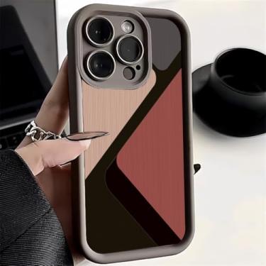 Imagem de MVVKKY Capa com padrão de treliça e listras de zebra para Samsung S24 FE (para Samsung S24 FE/6)